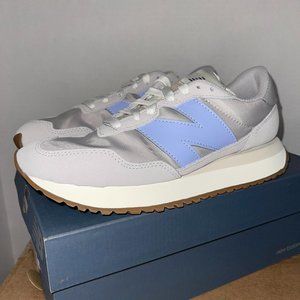 WOMEN'S NEW BALANCE CLASSICS 237v1 (WS237GB) GREY PURPLE SIZE 9.5